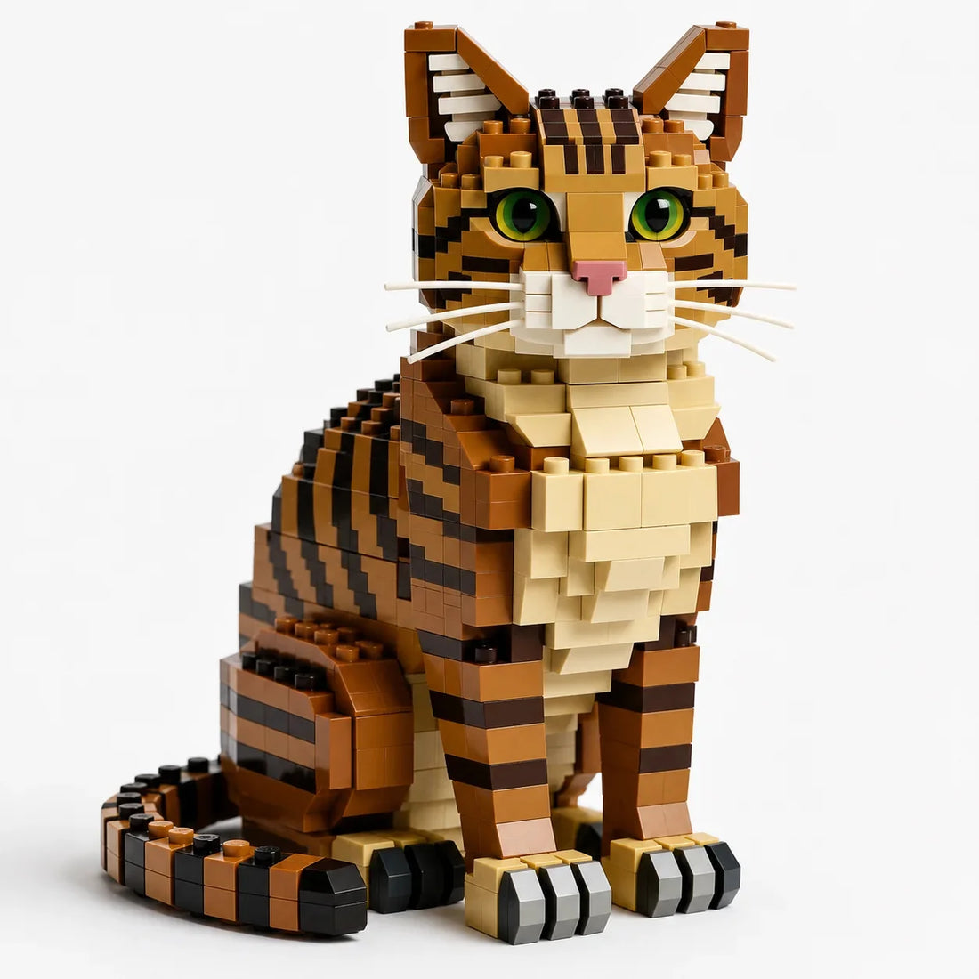 Brick cat studio photo