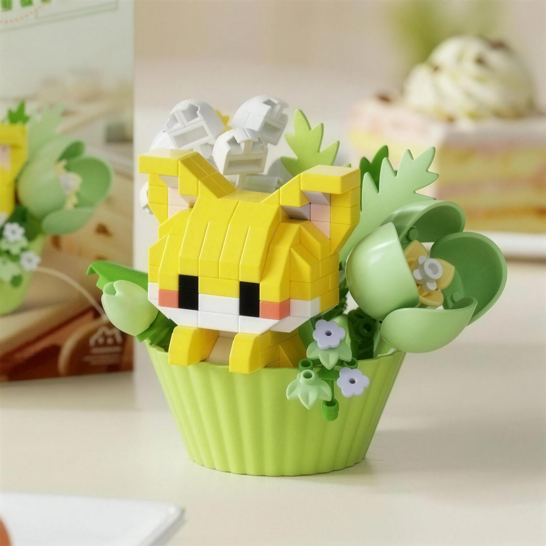 Yellow kitty flower pal